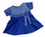 Doll Clothes Superstore Blue Sparkle Dress Fits 14-16 Inch Baby Dolls