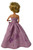 Doll Clothes Superstore Mauve Sequin Dress Fits 11 1/2 Inch Fashion Dolls