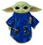 Mandalorian Yoda The Child Star Wars Blue Print Robe