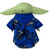 Mandalorian Yoda The Child Star Wars Blue Print Robe