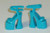 Doll Clothes Superstore Aqua Platforms fits Barbie and 11 1/2 " Doll