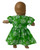 Doll Clothes Superstore Emerald Green Dress Compatible With 15-16 Inch Baby And Cabbage Patch Kid Dolls