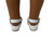 White Platform Sandals For All 18 Inch Girl Dolls