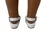 White Platform Sandals For All 18 Inch Girl Dolls