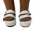 White Platform Sandals For All 18 Inch Girl Dolls