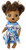Doll Clothes Superstore Blue Floral Dress Fits Some Baby Alive And Little Baby Dolls