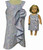 Size 12 Matching Girl And Doll Ruffle Trim Dress