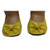 Yellow Bow Shoes fits Bitty Baby