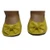 Yellow Bow Shoes fits Bitty Baby
