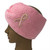 Breast Cancer Awareness Ear Warmer Knit Headband Turban Headwrap
