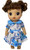 Doll Clothes Superstore Blue Flower Dress Fits 14 Inch Baby Alive And Little Baby Dolls