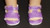 Purple Open Toe Shoes fits Bitty Baby