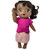 Blouse And Flower Skirt Fits Some Baby Alive And Little Baby Dolls