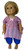 Size 7 Matching Girl And Doll Shorts And Blouse