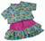 Doll Clothes Superstore Floral tunic and Ruffle Skirt For 18 Inch Dolls Like American Girl Our Generation My Life Dolls