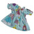 Doll Clothes Superstore Blue Princess Print Dress Fits 15 Inch Baby Dolls