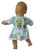 Blue Princess Print Dress Fits 15 Inch Baby Dolls