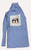 Love Warms The Heart Penguins Pocket 100 % Cotton Half Apron