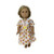 Matching Girl And Doll Size 12 Red And Yellow Flower Nightgown