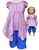 Doll Clothes Superstore Size 10.5 Matching Girl And Doll Shorts And Blouse