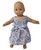 Blue And Raspberry Sundress Fits 15-16 Inch Baby Dolls