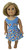 Size 12 Matching Girl And Doll Blue Flower Sundress