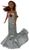 Doll Clothes Superstore Metallic Silver Gown With Long Train Fits 11 1/2 Fashion Inch Dolls