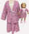 Matching Girl And Doll 4 Piece Suit Size 10