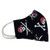 Child Face Mask Pirate Print Adjustable Washable Kid Face Covering Double Cotton Face Shield Made In USA Child Face Mask Pirate Print Adjustable Washable Kid Face Covering Double Cotton Face Shield Made In USA