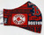 Child Boston Red Sox Face Mask Adjustable Washable Reusable Kid Size Face Covering Double Cotton Face Shield