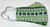 Adult Small Face Mask Irish Shamrocks Washable Reusable Double Cotton