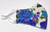Adult Flower Print Face Mask Adjustable Reusable Washable Face Covering Double Cotton Face Shield