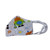 Child Face Mask Cute Robot Print Double Thin Cotton Face Covering Washable Reusable Kid Face Shield Child Face Mask Cute Robot Print Double Thin Cotton Face Covering Washable Reusable Kid Face Shield