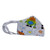 Child Face Mask Cute Robot Print Double Thin Cotton Face Covering Washable Reusable Kid Face Shield Child Face Mask Cute Robot Print Double Thin Cotton Face Covering Washable Reusable Kid Face Shield
