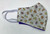Adult Small Flower Face Mask Adjustable Washable Face Shield Reusable Double Cotton Face Covering
