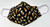 Adult Face Mask Halloween Candy Corn Print Double Side Cotton Washable Reusable