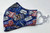 USA Navy Dog Tag Print Adult Face Mask Adjustable Washable Reusable Double Cotton