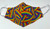 Bright Rainbow Adult Face Mask Adjustable Washable Reusable Double Cotton Face Shield