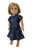 Doll Clothes Superstore Size 14 Matching Girl And Doll Blue Pattern Dresses For Girls And Dolls