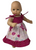 Doll Clothes Superstore Pink Floral Sundress Fits 15-16 Inch Baby as well as Cabbage Patch Kid Dolls as well