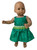 Doll Clothes Superstore Green Sundress Fits 15-16 Inch Baby Dolls