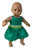 Doll Clothes Superstore Green Sundress Fits 15-16 Inch Baby Dolls