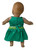 Doll Clothes Superstore Green Sundress Fits 15-16 Inch Baby Dolls
