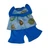 Doll Clothes Superstore Sea Print Pants Fit 15-16 Inch Baby Dolls