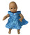 Doll Clothes Superstore Off The Shoulder Style Dress Fits 15-16 Inch Baby Dolls