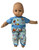 Doll Clothes Superstore Rocking Horse Print Overalls Fit 15-16 Inch Baby Dolls