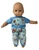 Doll Clothes Superstore Rocking Horse Print Overalls Fit 15-16 Inch Baby Dolls