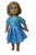 Doll Clothes Superstore Blue Party Dress Compatible With 18 Inch Girl Dolls Like American Girl Our Generation My Life Dolls