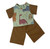 Zoo Scrubs Fit 15 - 16 Inch Baby And Cabbage Patch Kid Dolls