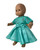 Doll Clothes Superstore Mint Green Party Dress Fits 15-16 Inch Baby Dolls